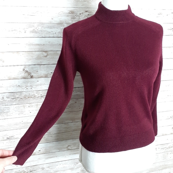 Karen Scott Sweater PP Mock Neck 107 - Picture 2 of 5